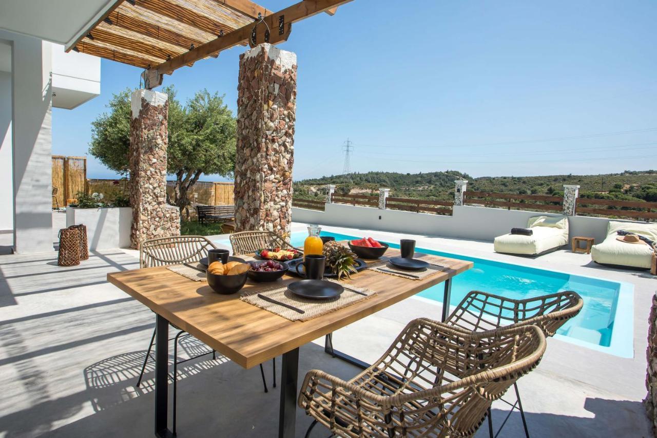 Villa Tranquila Rhodes Pszínthosz Kültér fotó