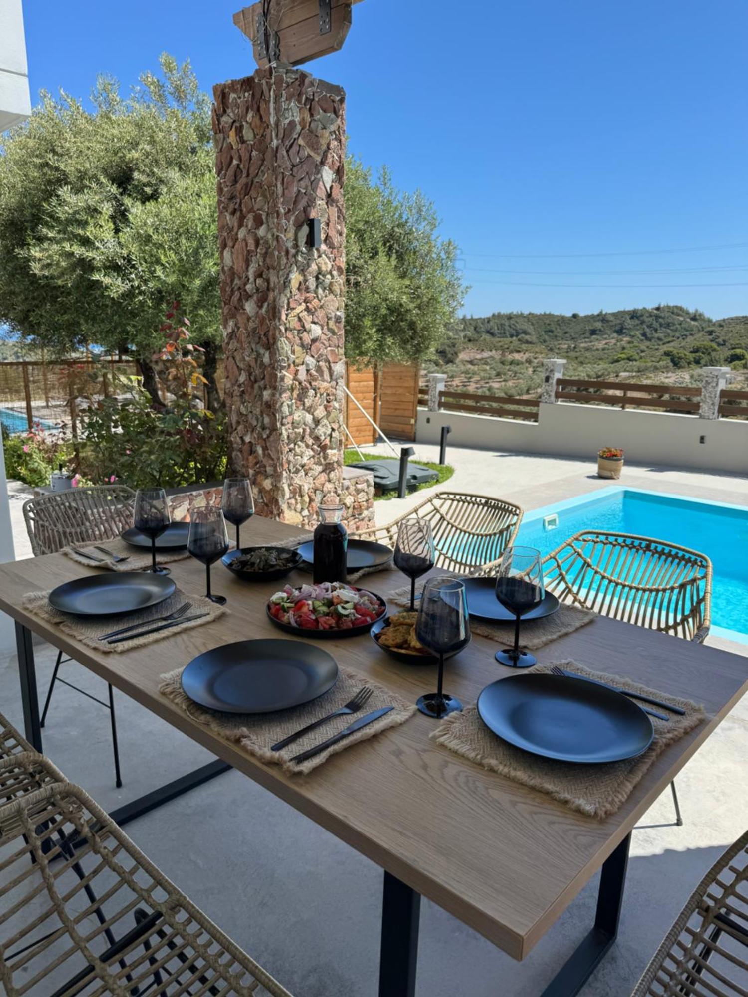 Villa Tranquila Rhodes Pszínthosz Kültér fotó