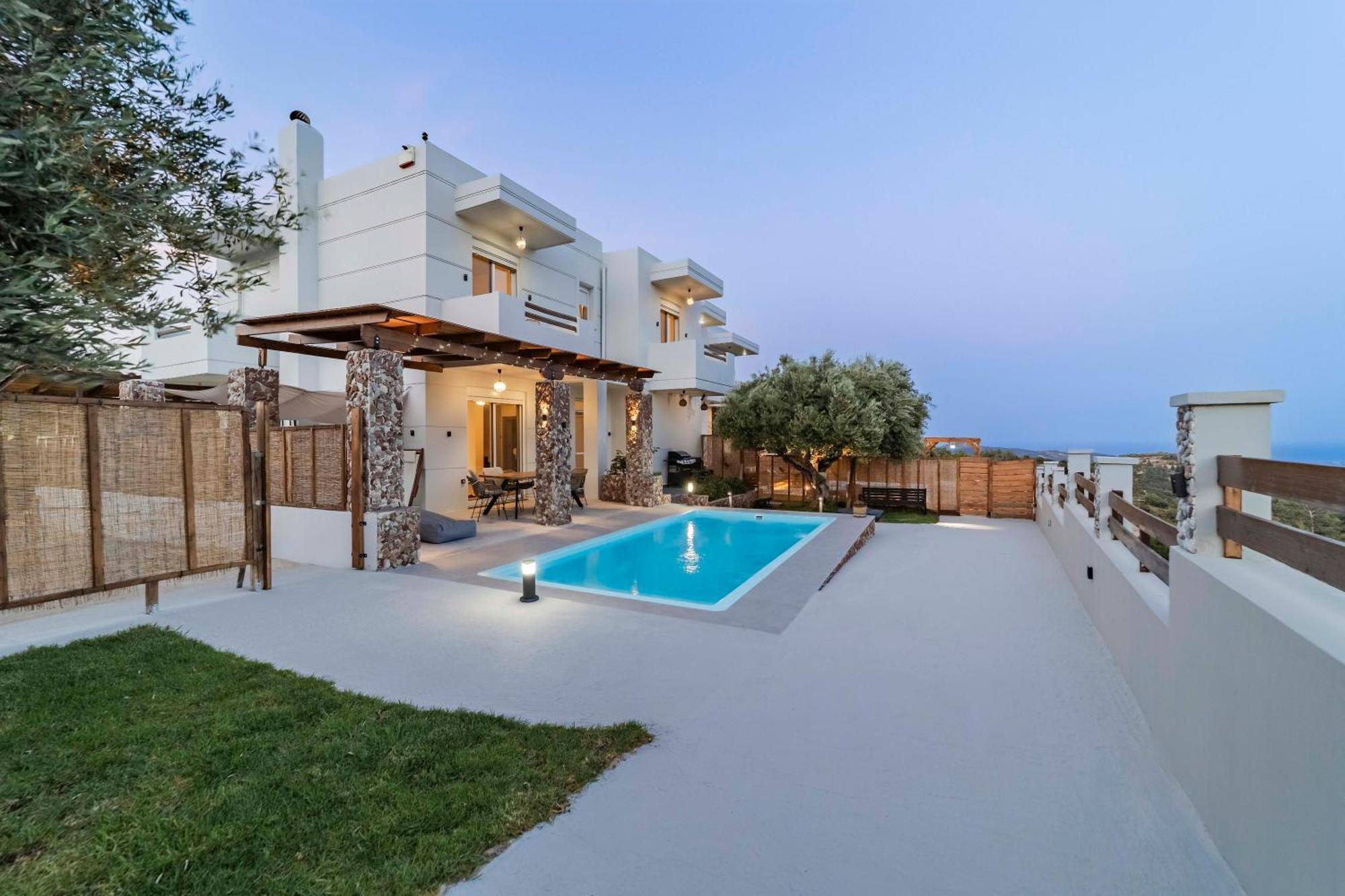 Villa Tranquila Rhodes Pszínthosz Kültér fotó